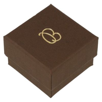 Epsilon sieradendoosje voor ring of oorbellen 50 x 50 x 33 mm EP-42-M
