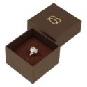 Epsilon sieradendoosje voor ring of oorbellen 50 x 50 x 33 mm EP-42-M
