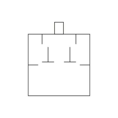 Saquinho em microfibra para joias com almofadinha série 400 lilás 79 x 79 mm M-402-LI + T-M