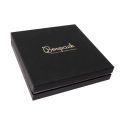 Caja de cartón negra para collar o colgante de joyería, bisutería y joyas 168X168X38 Mm SA-18-N