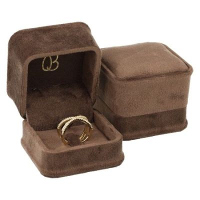 Madonna luxe sieradendoosje voor ring met ringstaander 58 x 58 x 49 mm MD-1-SP-M