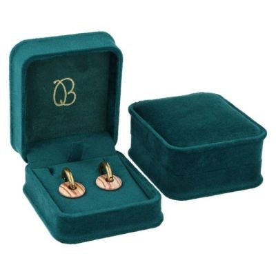 Écrin de luxe Madonna pour boucles d’oreilles 71 x 83 x 44 mm MD-3-P-VE