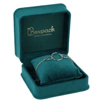 Écrin de luxe Madonna pour bracelet ou jonc 94 x 95 x 53 mm MD-5-CJ-VE