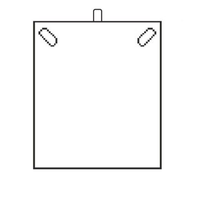 Astuccio di lusso per collana serie Madonna 114 x 162 x 50 mm MD-9-C-BU