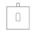 ESTUCHE SORTIJA PATILLA 62x67x56 Mm. MT-1-SP