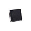 Caja de cartón negra para anillo o pendientes de joyería, bisutería y joyas  SA-42-N