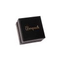 Écrin en carton pour bague ou boucles d’oreilles, noir SA-42-N