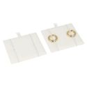 Kunstleren inlegkussen voor creolen 71 x 66 mm T-12PA-B