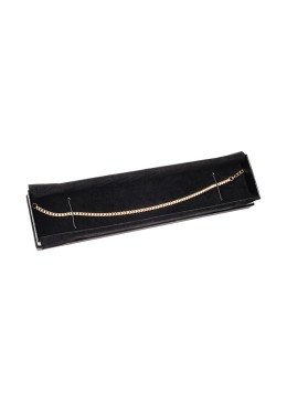 Caja de cartón negra para pulsera de joyería, bisutería y joyas 234X55X39 Mm SA-51-N