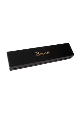 Caja de cartón negra para pulsera de joyería, bisutería y joyas 234X55X39 Mm SA-51-N