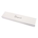 Caja de cartón para pulsera de joyería y bisutería 233x53x27 mm color marfil iv-51