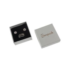 Boîte à boucles d'oreilles ou ensemble d'emballage personnalisable pour bijoux ST-61
