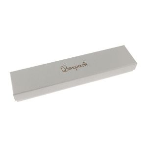Caja de cartón para pulsera de joyería y bisutería color gris ST-51