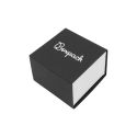 Astuccio in cartone per anello o orecchini, nero 48 x 48 x 33 mm SL-42-N-B
