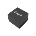 Caja de cartón para anillo o pendientes color negro 48x48x33 mm SL-42-N-N