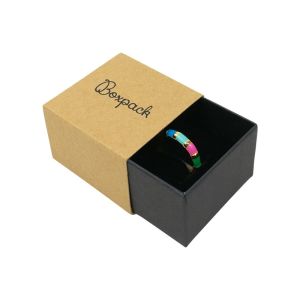 Schachtel aus Kraftkarton für Ringe oder Ohrringe 48 x 48 x 33 mm SL-42-K-N