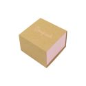 Caja de cartón para anillo o pendientes color kraft 48x48x33 mm SL-42-K-RS