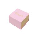 Caja de cartón para anillo o pendientes color rosa 48x48x23 mm SL-42-RS-K