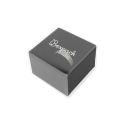 Caja de cartón para anillo o pendientes color transparente 48x48x33 mm SL-42-TR-N