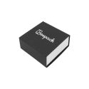 Caja de cartón para pendientes o conjunto color negro 62x62x28 mm SL-61-N-B