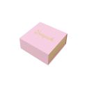 Caja de cartón para pendientes o conjunto color rosa 62x62x28 mm SL-61-RS-K