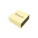 Caja de cartón para pendientes o conjunto color amarillo 62x62x28 mm SL-61-AM-N