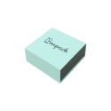 Astuccio in cartone per orecchini o parure, acquamarina 62 x 62 x 28 mm SL-61-AQ-N