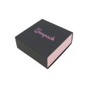 Kartonnen sieradendoosje voor hanger of sieradenset, zwart 83 x 83 x 33 mm SL-81-N-RS