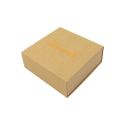 Caja de cartón para colgante o conjunto color kraft 83x83x33 mm SL-81-K-K