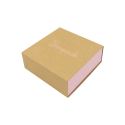 Caja de cartón para colgante o conjunto color kraft 83x83x33 mm SL-81-K-RS
