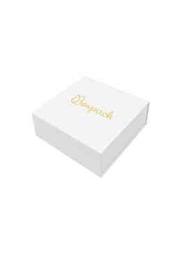 Caja para Colgante o Conjunto Blanca Packaging de Joyería Personalizable SL-81-B