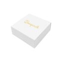 Caja para Colgante o Conjunto Blanca Packaging de Joyería Personalizable SL-81-B