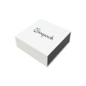 Weiße Schachtel aus Karton für Anhänger oder Schmucksets 83 x 83 x 33 mm SL-81-B-N