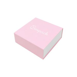 Astuccio in cartone per ciondolo o parure, rosa 83 x 83 x 33 mm SL-61-RS-B