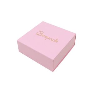 Astuccio in cartone per ciondolo o parure, rosa 83 x 83 x 33 mm SL-61-RS-RS