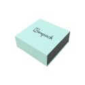 Schachtel aus Karton in Aquamarin für Anhänger oder Schmucksets 83 x 83 x 33 mm SL-81-AQ-N