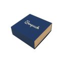 Caja de cartón para colgante o conjunto color azul 83x83x33 mm SL-81-A-K