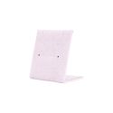 Expositor para brincos 51 x 42 x 59 mm CD-P101 - microfibra Lilás claro MF-97