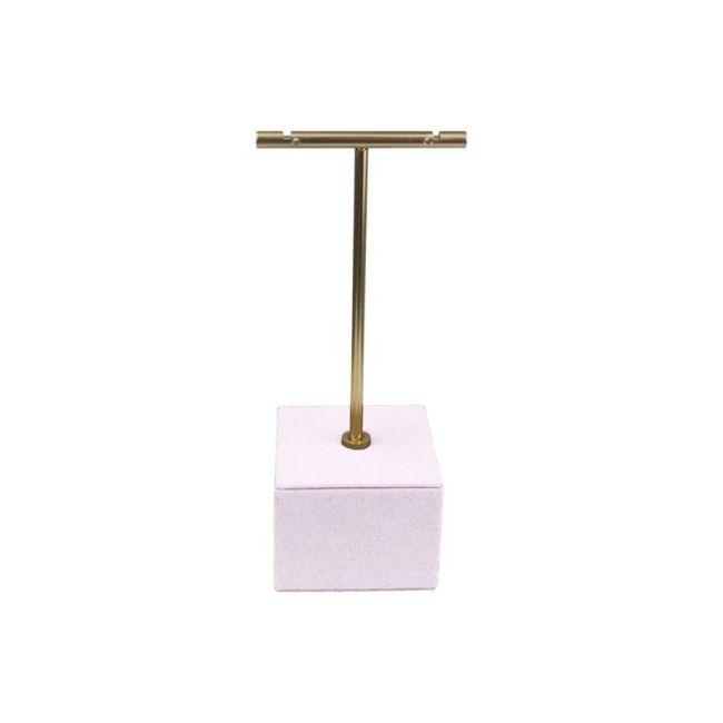 Présentoir personnalisé en microfibre pour bijoux cd-p182-mf-97
