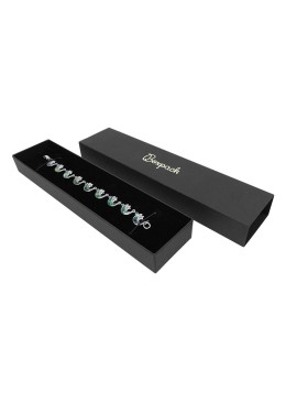 Caja de cartón para pulsera color negro 230x51x27 mm SL-51-N-N