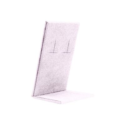 Présentoir personnalisé en microfibre pour bijoux cd-po112-mf-97