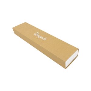 Caja de cartón para pulsera color kraft 230x51x27 mm SL-51-K-B