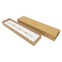 Caja de cartón para pulsera color kraft 230x51x27 mm SL-51-K-K