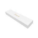 Caja de cartón para pulsera color blanco 230x51x27 mm SL-51-B-B