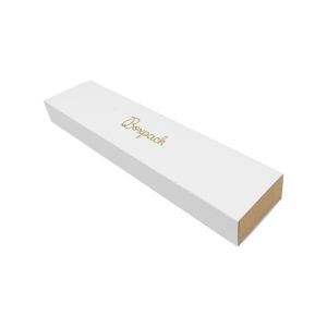 Caja de cartón para pulsera color blanco 230x51x27 mm SL-51-B-K