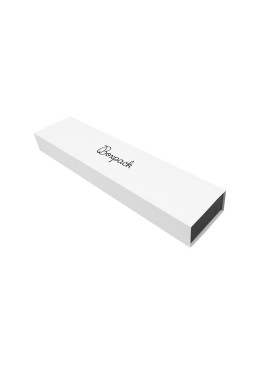 Caja de cartón para pulsera color blanco 230x51x27 mm SL-51-B-N