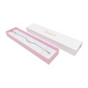 Caja de cartón para pulsera color blanco 230x51x27 mm SL-51-B-RS