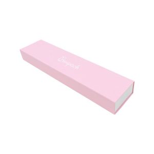 Caja de cartón para pulsera color rosa cuarzo 230x51x27 mm SL-51-RS-B