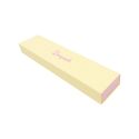Caja de cartón para pulsera amarillo 230x51x27 mm SL-51-AM-RS