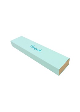 Caja de cartón para pulsera aguamarina cuarzo 230x51x27 mm SL-51-AQ-K